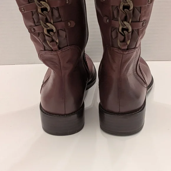NWOT Gianni Bini Brown Over the Knee Boots Size 8 - Picture 2 of 15
